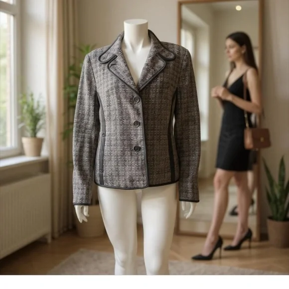 Jones New York Tailored Blazer Size 14 - Picture 2 of 16